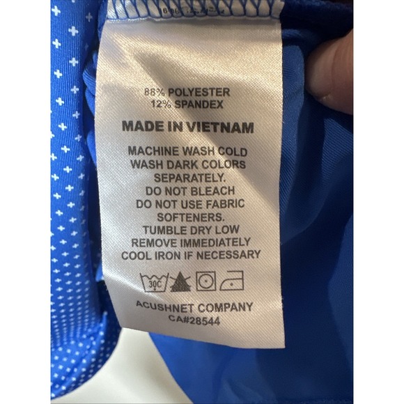 FootJoy FJ Performance Stretch Golf Polo Mens XXL Split Rail Logo Embroidery - Picture 6 of 6